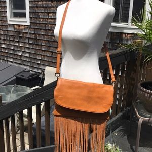 Fringe Cross Body Bag